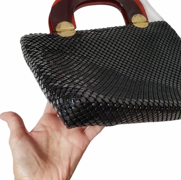 Vintage Black Metal Bag - Picture 8 of 12